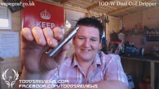 UD IGOW Dual Coil Dripper  vapegearcouk [upl. by Caiaphas]