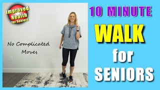 Walk at Home  Low Impact Walking Exercise for Seniors  Gentle Moves [upl. by Yug221]