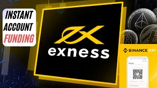 How To Deposit Instantly Into Your Exness Forex Account With Binance Pay [upl. by Ycam]