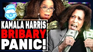 Kamala Harris Bribery Scandal GOES NUCLEAR Oprah amp Cardi B Issue PANIC Statements [upl. by Suolhcin]