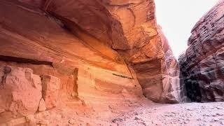 From within the ARCH at Buckskin Slot Canyon [upl. by Thrift]