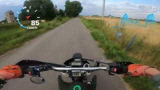 SUZUKI DRZ 400 TOP SPEED ACCERELATION GPS  4K GOPRO HERO 9 BLACK  Vmax Drz 400 SE [upl. by Snah]