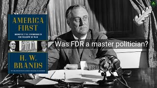 Franklin Delano Roosevelt  FDR and Charles Lindbergh  Interventionism v Isolationism [upl. by Corene]