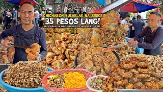 35Pesos lang ang quotCHICHARON BULAKLAK na SISIG may JAVA RICE paquot  BLOCKBUSTER na KANTO STYLE SISIG [upl. by Otti]