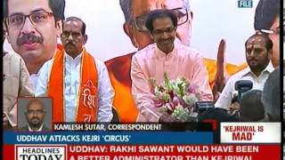 Uddhav Thackeray Kejriwal is running a circus [upl. by Euqinommod705]