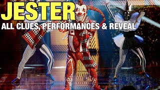 The Masked Singer Jester All Clues Performances amp Reveal [upl. by Hamfurd587]