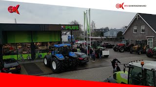 Boerenprotest Supermarkten Krimpenerwaard [upl. by Ahsitra]