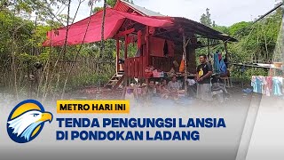 Pengungsi Lansia Memilih Mengungsi di Tenda Darurat Area Pondokan Ladang [upl. by Gerrit]