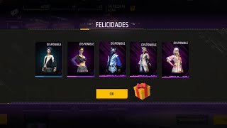 INICIA SESION HOY y CONSIGUE 5 SKINS OCULTAS GRATIS de ACTUALIZACION NAVIDAD en FF LATAM 🎁😎 [upl. by Dorlisa417]