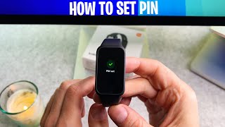 How To Set PIN On Xiaomi Smart Band 9 Active [upl. by Lombardi306]