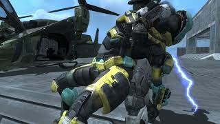 Halo reach The best assassination part 47 [upl. by Atilahs]