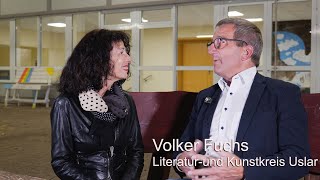 Volker Fuchs vom Literaturund Kunstkreis Uslar [upl. by Ramirolg358]