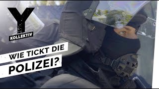 Polizeieinsatz im Fußball  Unterwegs mit der Bereitschaftspolizei [upl. by Haukom]