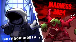 FNF Mashup Unmasked Smiles Anthropophobia X Madness 2024  DustSans VS Tricky [upl. by Lavelle288]