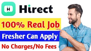 Hirect App Real or Fake  Hirect App Review  Hirect App Job [upl. by Olcott653]