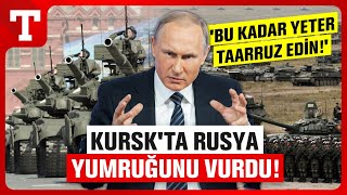 Putinin Sabrı Taştı Emri Verdi Rusya Topraklarına Giren Ukrayna Ordusuna Karşı Taarruz Vakti [upl. by Terry]