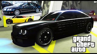 Cognoscenti 55 Armored  Bentley Continental Flying Spur How to customize it  GTA 5 Online REVIEW [upl. by Nnaitsirhc]