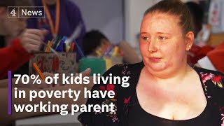 Half a million more UK kids drop into poverty [upl. by Ardnuaet]