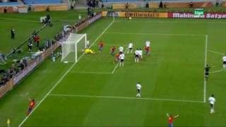 Gol de Puyol  Alemania Vs España  Semifinal Mundial Sudáfrica 2010 HD [upl. by Lurie615]