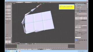 Blender 262 Topic Make believe Folding a plane 3D [upl. by Aibun686]