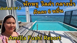 🇲🇻Maldives EP3 มัลดีฟส์ Amilla Fushi Resort เพื่อนเล่นใหญ่ บิ๊กเซอร์ไพร์ส น้ำตาแทบไหล [upl. by Pomfret]