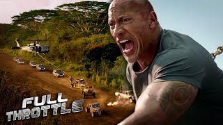 Dwayne Johnson Takes Down A Helicopter With His Bare Hands  Hobbs amp Shaw  Full Throttle [upl. by Piselli]