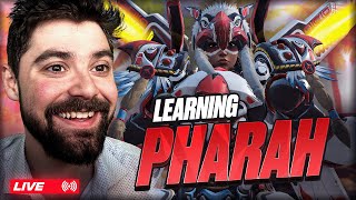 OVERWATCH 2 LEARNING NEW PHARAH DAY 3 OP HERO PATREON AD [upl. by Neroled]