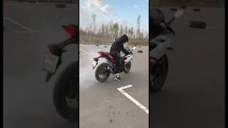 burnout а сколько баллонов вы сжигаете за сезон moto motorcycle r6 yamaha motovlog feldsher [upl. by Graham]