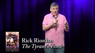 Rick Riordan quotThe Tyrants Tombquot [upl. by Anilos]