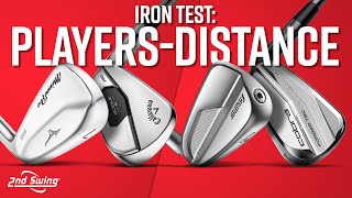 PlayersDistance Irons Comparison  i525 Rogue ST Pro KING Forged Tec Mizuno Pro 225 [upl. by Aynik]