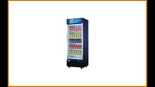 Dukers DSM 15R 14 7 Cu Ft Commercial Display Cooler Merchandiser Refrigerator Review [upl. by Suckow]