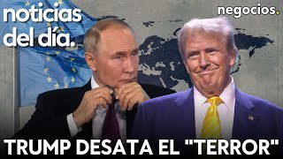 NOTICIAS DEL DÍA Trump desata el quotterrorquot en Europa Putin y Scholz ya hablan y Zelensky se indigna [upl. by Aehtna]