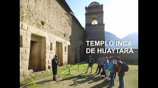 Templo Inca de Huaytará maravilla arqueológica  AyaviPerucom [upl. by Anima]