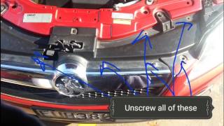 Holden Captiva headlight replacement [upl. by Acila]