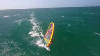 WINDSURF EN JERICOACOARA BRASIL 2017  RIDER FLORENCIA WHITE [upl. by Ermine338]