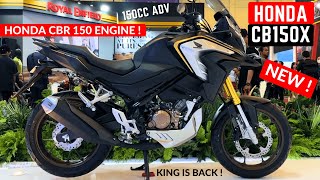 New Honda 150X Adventure 150cc Motorcycle  Better Than Bajaj N125 amp Hero Xpulse 2004v  Full Review [upl. by Kristos]