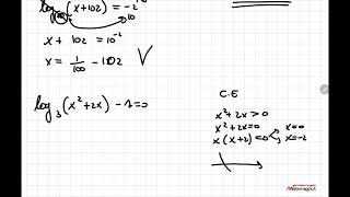 EQUAZIONI LOGARITMICHE DI III TIPO [upl. by Nalaf348]
