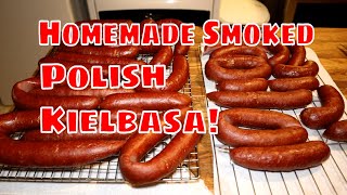 Homemade Smoked Kielbasa [upl. by Raff]