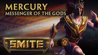 SMITE  God Reveal  Mercury Messenger of the Gods [upl. by Norling]