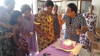 GCWT BIRTHDAY OF AN ORPHAN AT OUR HOME OLD AGE HOME AT BOGMALO GOA [upl. by Aelc]