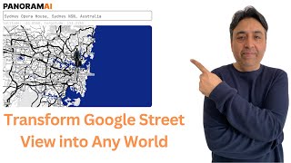 Transform Google Street View with AI into Any World [upl. by Idoj]