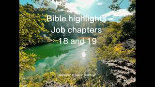 Exploring Job chapter 18 and 19 Midweek meeting of Jehovah’s Witnesses [upl. by Miguela]