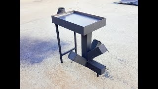 로켓스토브 고기불판 Rocket stove [upl. by Lobell]