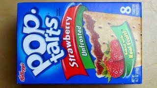 Pop Tarts Strawberry Kelloggs [upl. by Greenes]