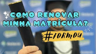 Como renovar minha matrícula [upl. by Enrobialc]