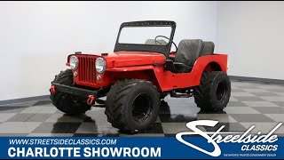 1956 Willys Jeep for sale  7677CHA [upl. by Ahgem]