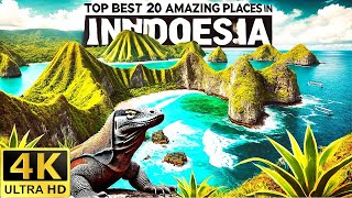 Top 20 Best Places to Visit in Indonesia Ultimate Travel Guide indonesia [upl. by Jerrilee]