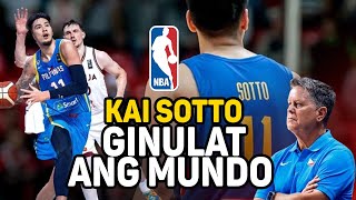 REALIZED KAI SOTTO GINULAT ANG MUNDO  GILAS SHOCKS LATVIA 8089  KAI STATS 18 POINTS 8 REBS [upl. by Eidnam]