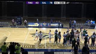 Womens Basketball Gallaudet vs Trinity Washington [upl. by Hubert832]