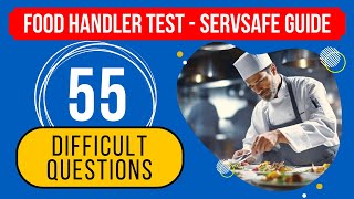 Food Handler Practice Test 2024  ServSafe Study Guide 55 Difficult Questions [upl. by Ecniuq]